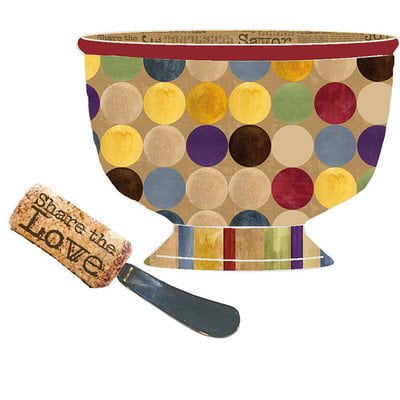 Ceramic Bowl/Spreader Gift Set, Share the Love