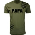 thumbnail image 1 of Men's Papa Bear Scratch Dad T-Shirts, 1 of 2