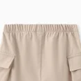thumbnail image 5 of PatPat Boys Shorts Summer Solid Color Casual Pants with Pockets Sizes 5-12, 5 of 6