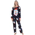 thumbnail image 1 of Ensemble de Pyjama Familial Imprimé Style Européen pour Parent-Enfant Combinaison Assortie, Pyjamas pour Famille, 1 of 5