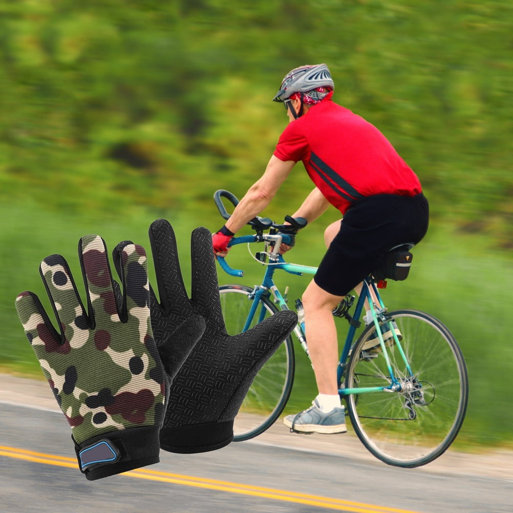 Gants de randonnée à vélo avec demi-doigt coupe-vent anti-dérapant demi- doigt sur le gel Cyclisme Moto Accessoires de vélo extérieur Sport gants de course pour Homme - Chine Gants et gants de sport