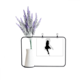 thumbnail image 1 of Caliente mujer hermosa silueta falda Tarjeta de jarrón de lavanda artificial, 1 of 3
