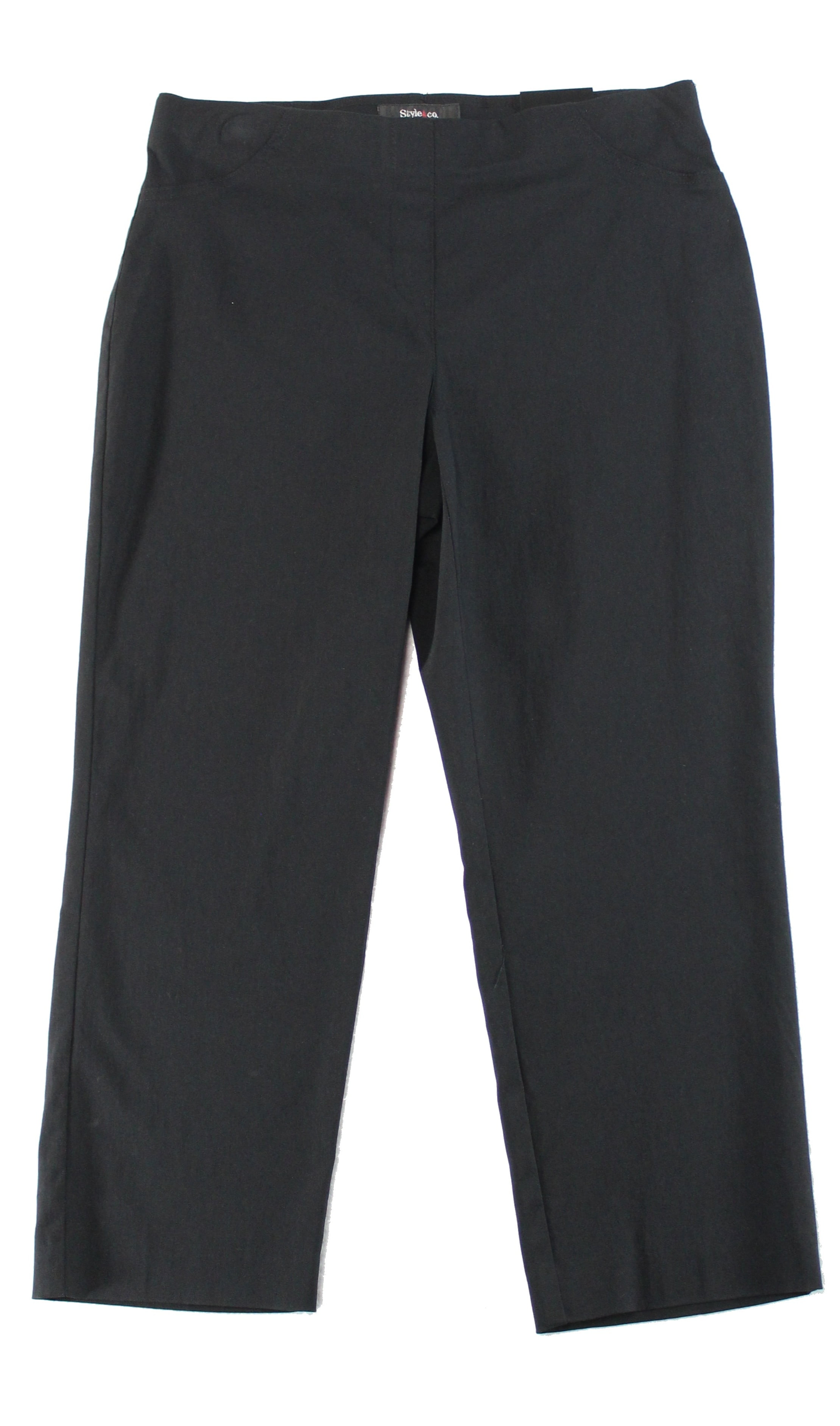 Style & Co. - Style & Co. NEW Black Womens Size Small S Stretch Capris ...