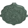 thumbnail image 3 of 36"W x 26"H x 1 1/2"P Pesaro Ceiling Medallion, Hand-Painted Cloud Burst, 3 of 4