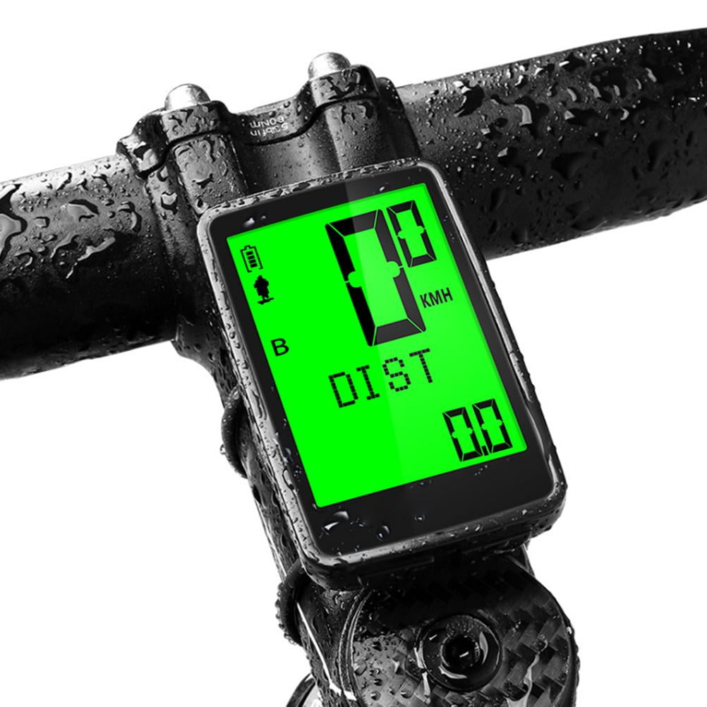 Rechargeable Bike Computer Wireless Waterproof Speedometer Odometer