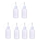 thumbnail image 2 of Matsuzay 6 uds gotero botella para apretar blanco profesional pegamento aplicador Vial contenedor DIY papel arte Quilling puntas de mano Artesanía Matsuzay HA028769-00, 2 of 6