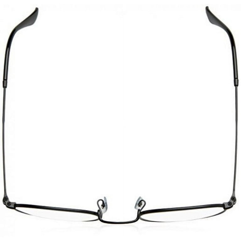 Ray Ban 0RX3447V Round Metal Eyeglasses Size 47 Matte Black