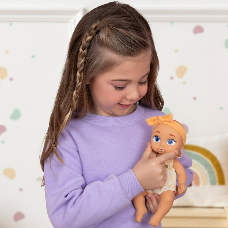 Be Loved Babies Mini Rowan Realistic Doll, Soft Skin, Yellow