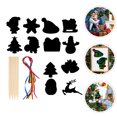 thumbnail image 1 of EXHUMKY 48 Pieces Decorative DIY Crafts Card Paper for Children's Party Favors Christmas Party, 1 of 8
