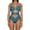 Navy, variant on Swimwear Halterneck U Buckle Solid Color Monokini Swimsuit for Women Bathing Suit Beach Vacation 2026
