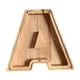 thumbnail image 5 of Hucha de madera con 26 letras en inglés, adornos de madera, hucha de acrílico transparente, 5 of 6
