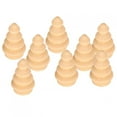 thumbnail image 4 of 20pcs Unfinished Wood Christmas Tree Peg Dolls Natural Wooden Unfinished Tree Blank For Christmas Tree Decoration, 4 of 8