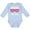 AE-Light Blue, variant on Inktastic Siesta Key Florida Beach Trip Girls Long Sleeve Baby Bodysuit