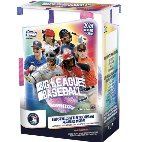 Caja económica Topps Big League 2024 de Baseball Cards, 10 paquetes