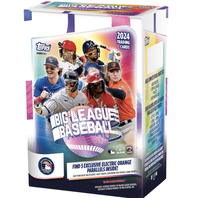 Caja económica Topps Big League 2024 de Baseball Cards, 10 paquetes