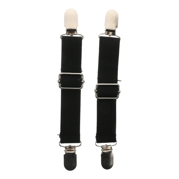 Masteelf 1 Pair Adjustable Boot Straps Pant Stirrups Clips for Women and Men Motorcycle Jeans Trousers Bed Sheets Mattress Covers Curtain and Seats Cushion