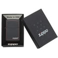 thumbnail image 2 of Zippo Black Matte w/Zippo Border (218ZB), 2 of 3