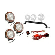 Rugged Ridge 12495.08 Light Bar Kit, Bumper Mounted, 6 Inch Slim, 97-06 Jeep Wrangler TJ Fits select: 1997-2006 JEEP WRANGLER / TJ