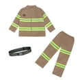 thumbnail image 1 of Tenue de Pompier pour Garçons, Déguisement d'Agent pour Garçons, Tenue de Pompier pour Enfants pour Fête, Spectacle, Performance, 1 of 3