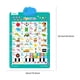 thumbnail image 3 of Juguetes para la piscina, juguetes para bebés y niños pequeños. Tabla electrónica interactiva del alfabeto para niños. Aprende a escribir y pronunciar. Juguetes para niños. Tabla del alfabeto., 3 of 6