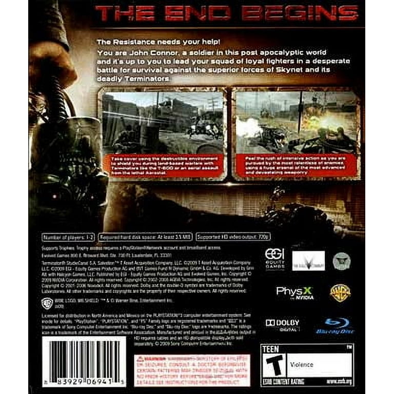 Terminator: Salvation PlayStation 3 Video Game - Walmart.com Terminator: Salvation PlayStation 3 Video Game - Walmart.com