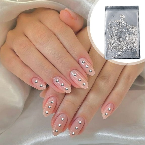 Nail Gems, Multi Shapes Crystal White Rhinestones for Nails, Flatback Nail Art Rhinestones, Nail Charms and Diamonds for Nail Art Design Decoration 1.5mm