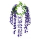 thumbnail image 1 of Flores de glicina simuladas, planta llorona artificial con flores, enredadera de glicina con flores artificiales para guirnalda, decoración de pared para arco de boda, 1 of 8