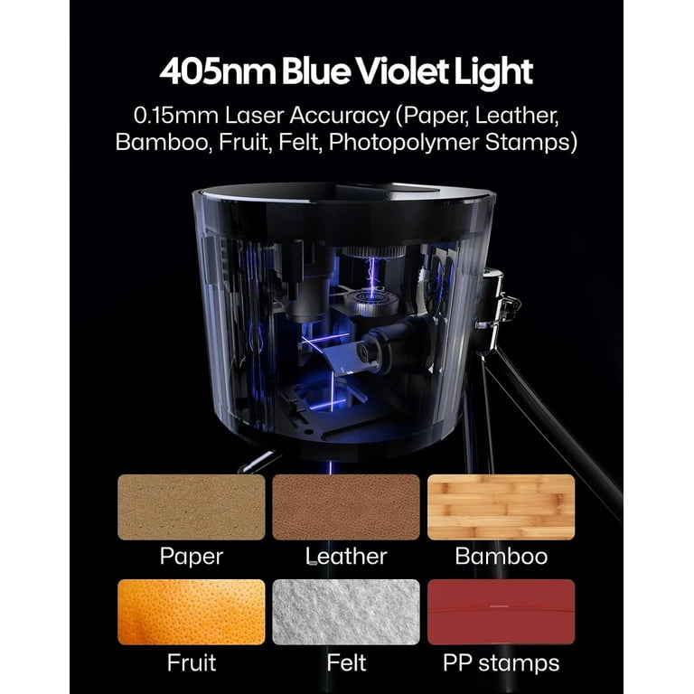 LaserPecker LP1 Pro Mini Engraver for Beginners, Portable 190g LaserPecker LP1 Pro Mini Engraver for Beginners, Portable 190g