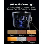 LaserPecker LP1 Pro Mini Engraver for Beginners, Portable 190g Wood and Leather Engraving Machine with Safety Glasses, Basic Set