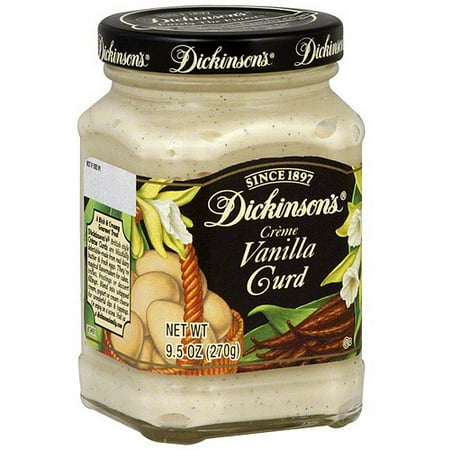 ***Discontinue***Dickinson's Vanilla Creme Curds, 9.5 oz (Pack of 6)