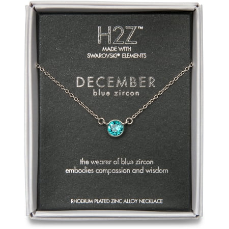 Swarovski Elements Crystal Star - Pavilion- December Birthstone Crystal Necklace made from Swarovski Elements