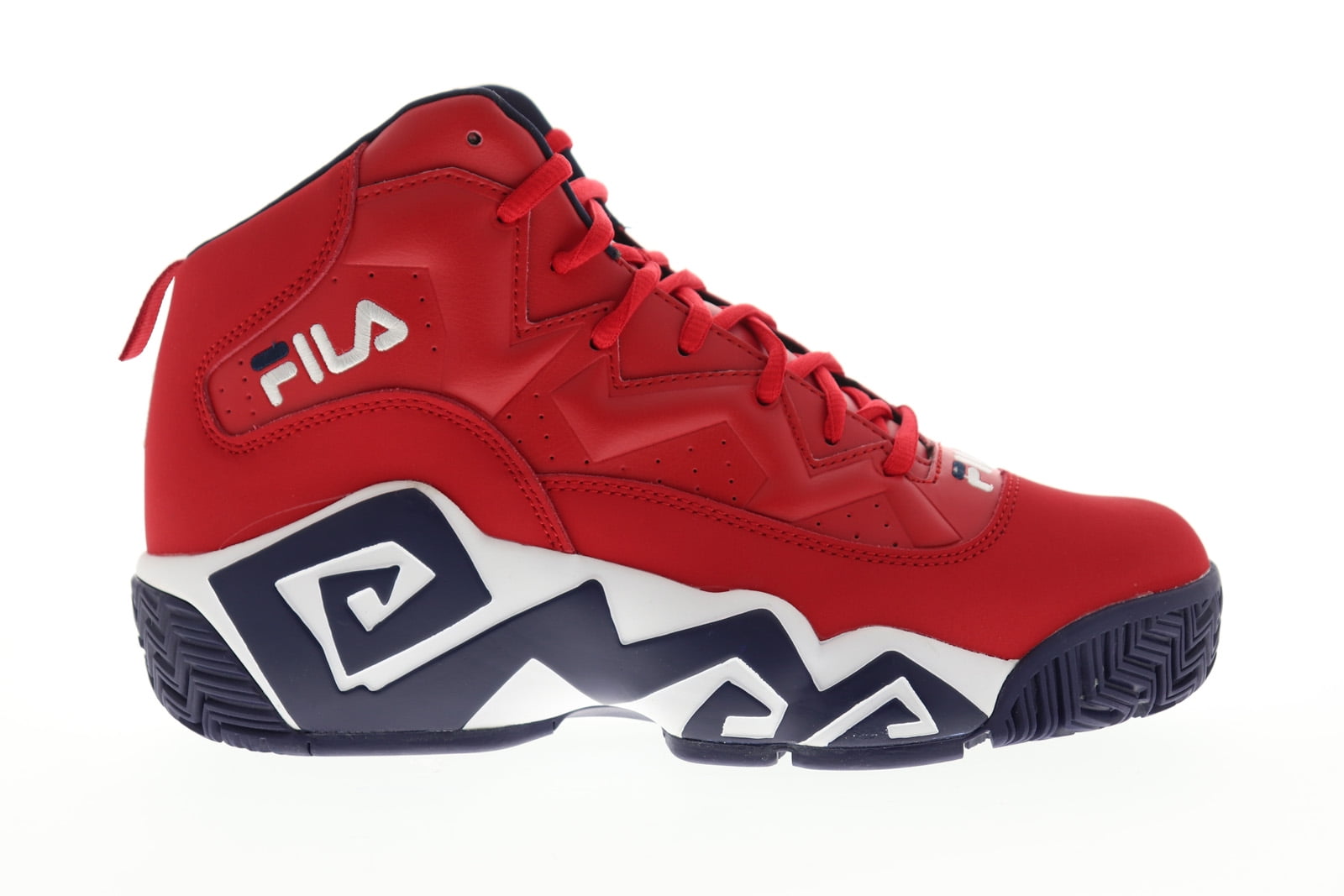 fila red basketball shoes