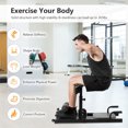 thumbnail image 4 of Squat Fitness Equipment, Multifunctional Workout Machine, Adjustable Height Squat Trainer with Non-Slip Handles and Foot Pads, Sturdy Steel Construction, Wheels for Easy Transport, 4 of 9