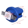 thumbnail image 3 of 10 st T5 B8.5D 5050 SMD Blå Bil LED Instrumentbelysning Gift, 3 of 5