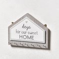 thumbnail image 2 of MesaSe Wood Key Hook Holder Wall Hanging Organizer，Rustic Wall-Mounted Key Holder for Keychain Retro Wall Hanging Key Organizer Rack, 2 of 9