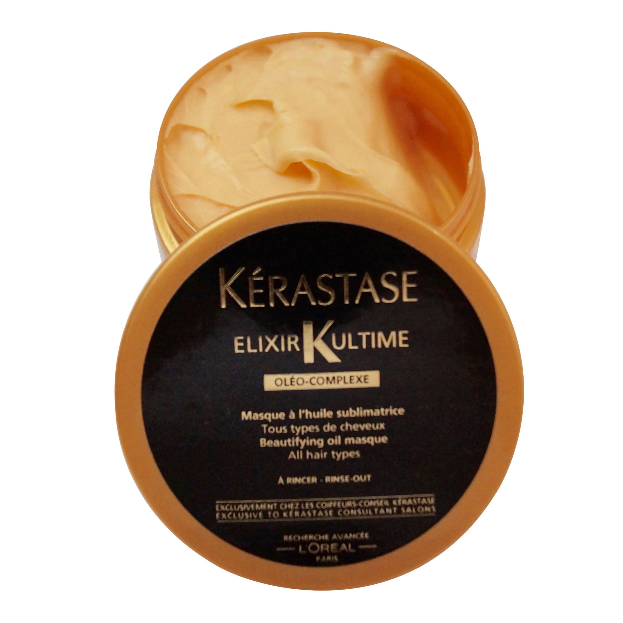 bryst måske Pearly Kerastase Elixir Ultime Oleo-Complexe Beautifying Oil Hair Masque, 2.55 Oz  - Walmart.com