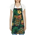 thumbnail image 3 of Sikiie Tropical Tribe Mask Aprons for Kitchen Cooking Aprons, Chef Apron for Men Women Chef, 3 of 7