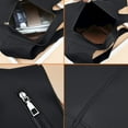 thumbnail image 4 of Mochila de gran capacidad con diseño minimalista informal y antirrobo, versátil para el trabajo y viajes, de poliuretano impermeable con cremallera oculta y múltiples compartimentos., 4 of 6