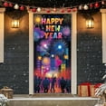thumbnail image 5 of 2026 Happy New Year Door Curtain, Hanging Festival Decorative Banner, Suitable for Standard Door Frames and Walls, Creates Joyful Festive Atmosphere as a Home Party Backdrop Decoration, 5 of 6