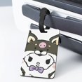 Luggage Tag Sanrio_Kuromi for Suitcases Bag Baggage Travel Accessories