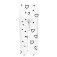 thumbnail image 7 of Simua Women's Valentine's Day Heart Print Flannel Plush Wide Leg Pants - Elastic Waist Side Pocket Casual Trousers S-XXL Festive Lounge & Daily Pants, 7 of 7