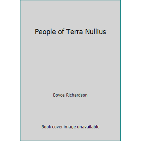 Pre-Owned People of Terra Nullius (Paperback) 1550541617 9781550541618