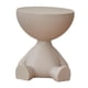 thumbnail image 2 of Pequeña mesa de altura Cabeza plana linda lisa suave múltiple mesa de té de gabinete de noche multifunción para la oficina decoración del hogar de Gris, 2 of 8