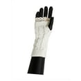thumbnail image 3 of INSPIRE CHIC Women's Lace Arm Warmer Thumbhole Stretchy Knit Fingerless Gloves White-Lace One Size, 3 of 7