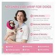 thumbnail image 5 of ROZKITCH Dog Calming Hoodie Adjustable No Shake Ear Wraps for Dogs Anxiety Relief & Noise Protection Pet Ear Cover Muffs for Swimming Firework Grooming Thunderstorms Bathing,Rosered,S, 5 of 9