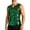 Green, variant on Men Sleeveless Shirt Men's Mesh Rhinestone Sequin See Through Sleeveless Tank for Club Party Night Out Gold L