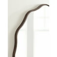 thumbnail image 4 of Kate and Laurel Viona Modern Scalloped Round Mirror, 32 Inch Diameter, Bronze, Decorative Circle Bathroom Mirror for Over Sink with Unique Rippled Edge for Wavy Wall Decor Accent, 4 of 9