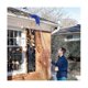 thumbnail image 5 of Gutter Cleaning Brush Roofing Tool with Telescopic Extendable Pole 8.2Ft Guard Cleaner Tool Easy Remove Leave, blue, 5 of 5