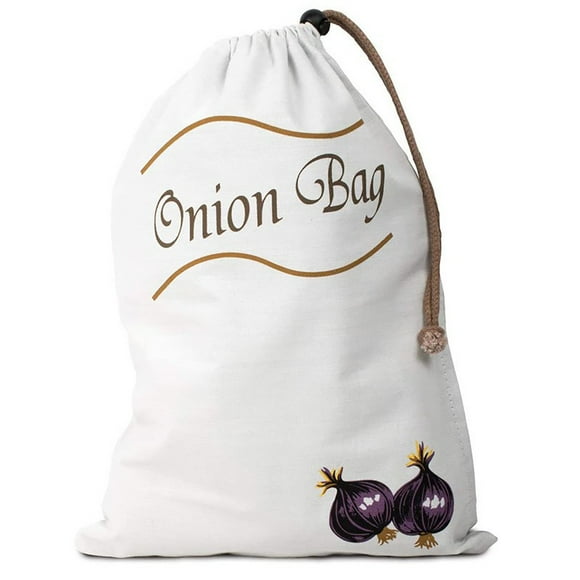 asddcavvf Onion And Potato Bag Drawstring Design Storage Bag Storage Bag Odor | Refrigerator Organizer Vegetable Storage Bags Organizer Reusable Grocery Vegetables Bag