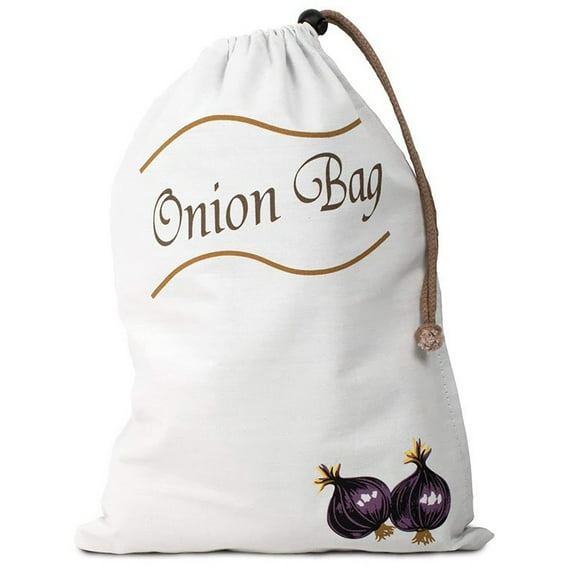 TTFDC Onion And Potato Bag Drawstring Design Storage Bag Storage Bag Odor | Refrigerator Organizer Vegetable Storage Bags 2 Food Storage Bags Freezer Meal Bags Freezer Meal Bag Holder Microwaveable